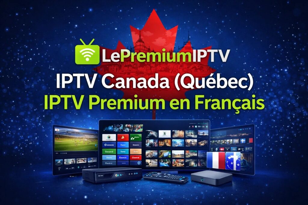 IPTV Canada (Québec) – IPTV Premium en Français